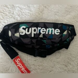 Supreme Multicolor Geometric Waist Bag